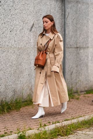 Attendees of Milan and Paris Fashion Weeks wear different variations of stiletto heels