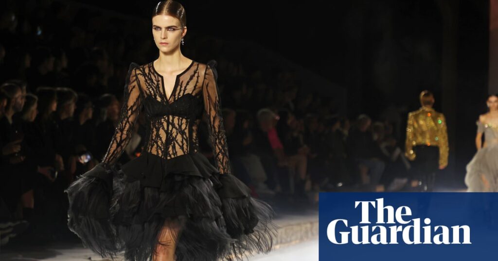 A little light penetrates the shadow of McQueen's gothic DNA in Paris